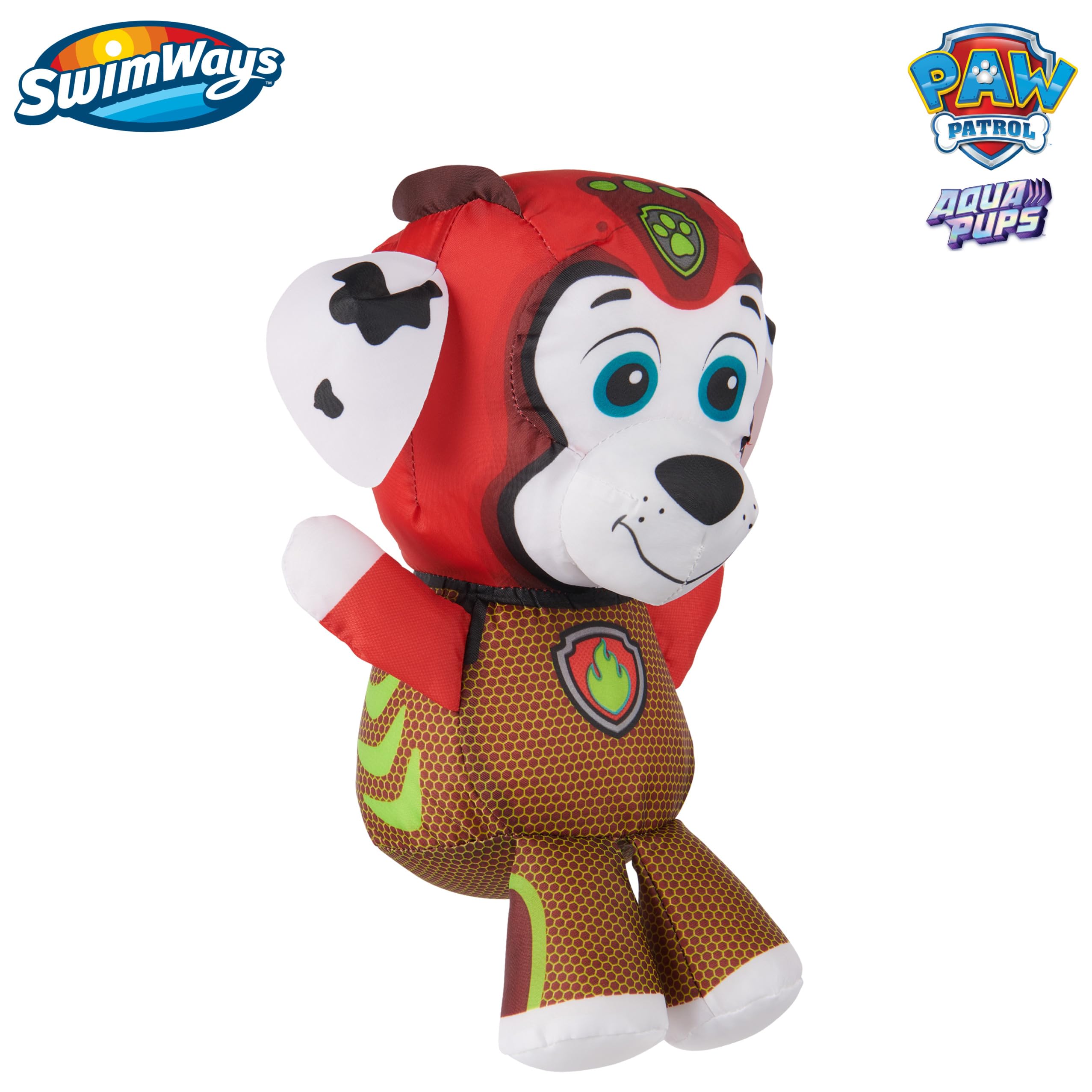 Swimways Paw Patrol AquaPups Skye Swim Huggable, Paw Patrol Toys, Bath Toys & Beach Toys, Floating Water Stuffed Animal for Kids Aged 1 & Up