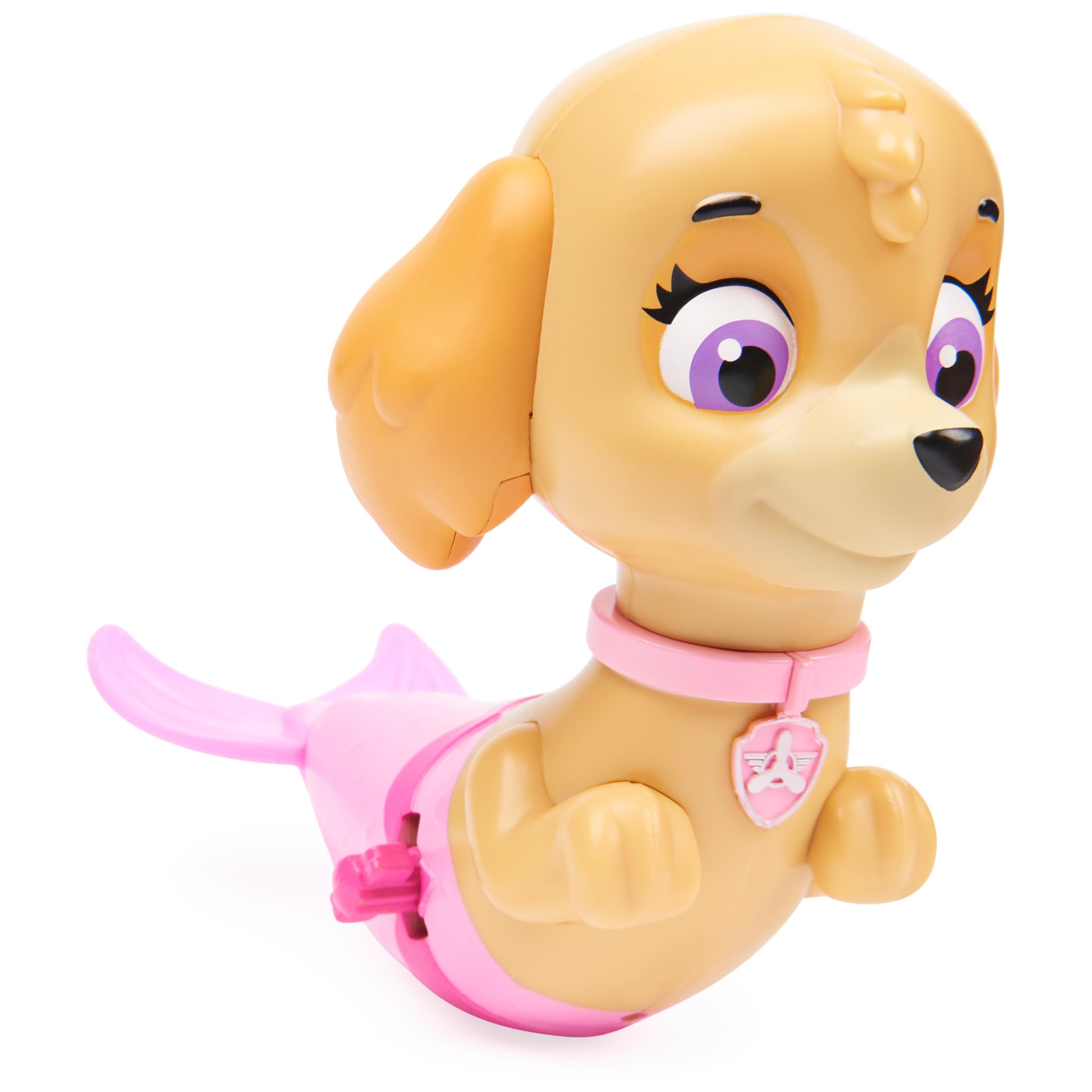 Swimways Paw Patrol AquaPups Skye Swim Huggable, Paw Patrol Toys, Bath Toys & Beach Toys, Floating Water Stuffed Animal for Kids Aged 1 & Up