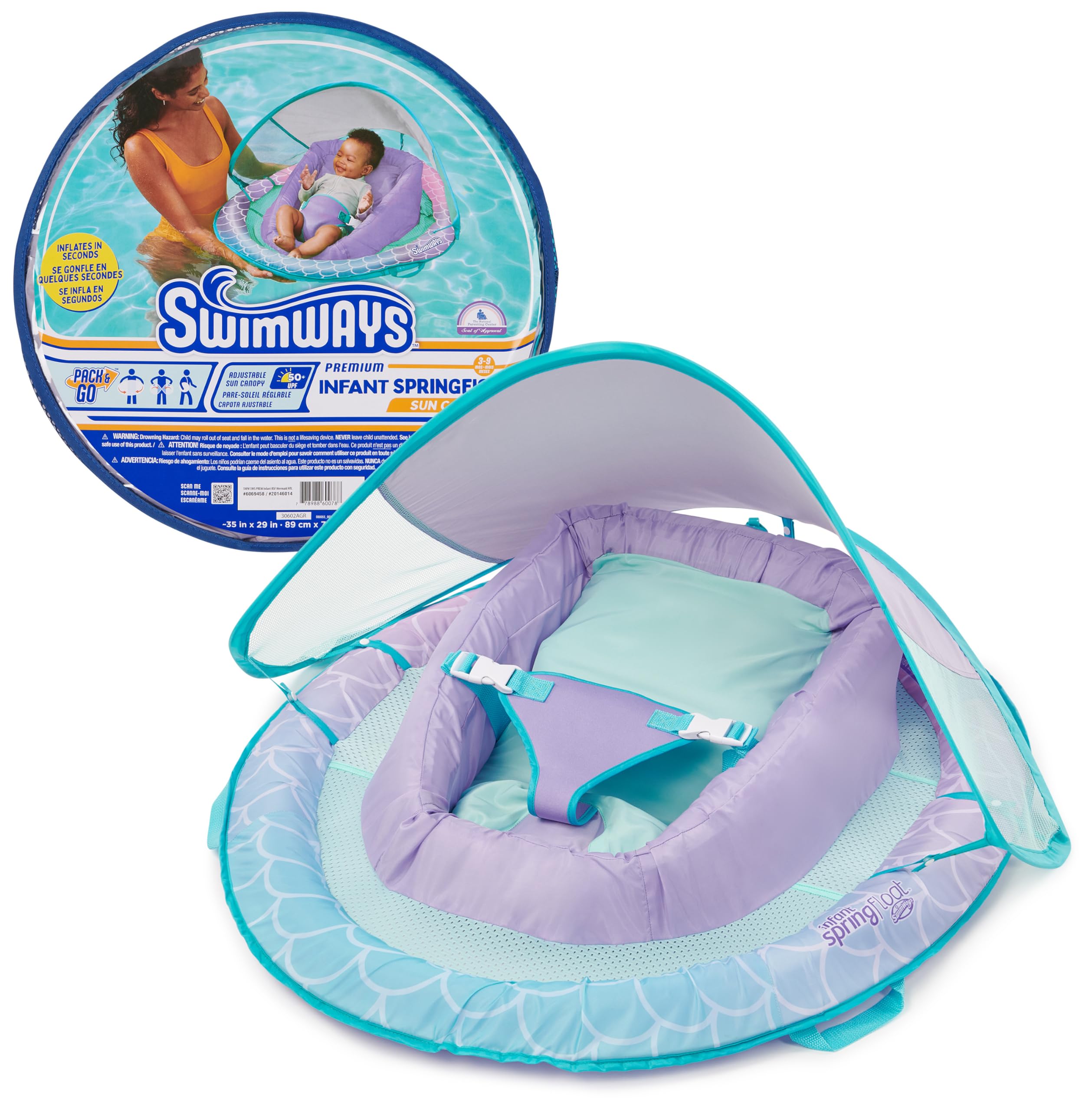 SwimWays Infant Baby Spring