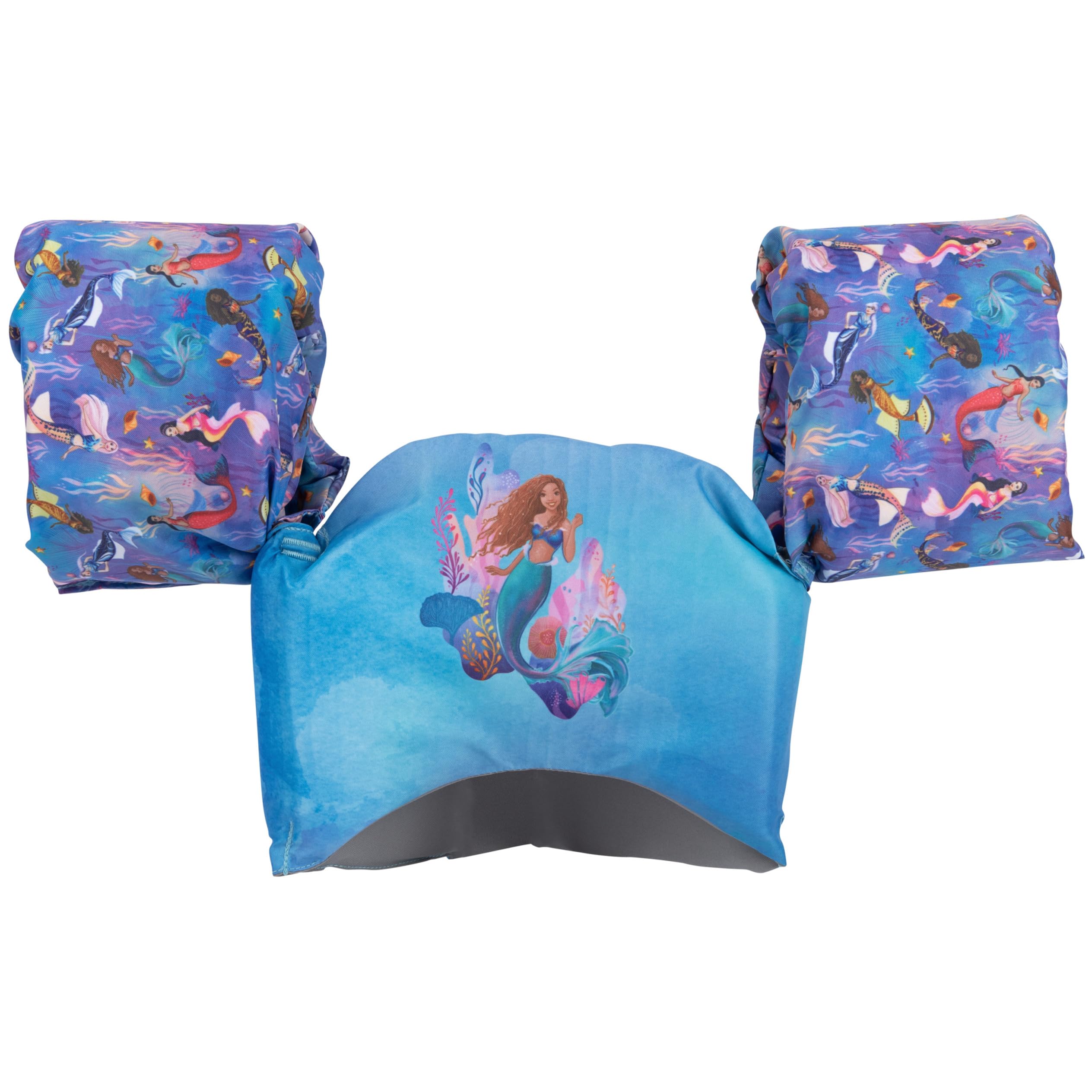 Swimways The Little Mermaid Inflatable Water Boat Vehicle, Inflatable Pool Floats and Kids Pool Toys, Little Mermaid Pool Party Supplies for Kids Aged 3 & Up