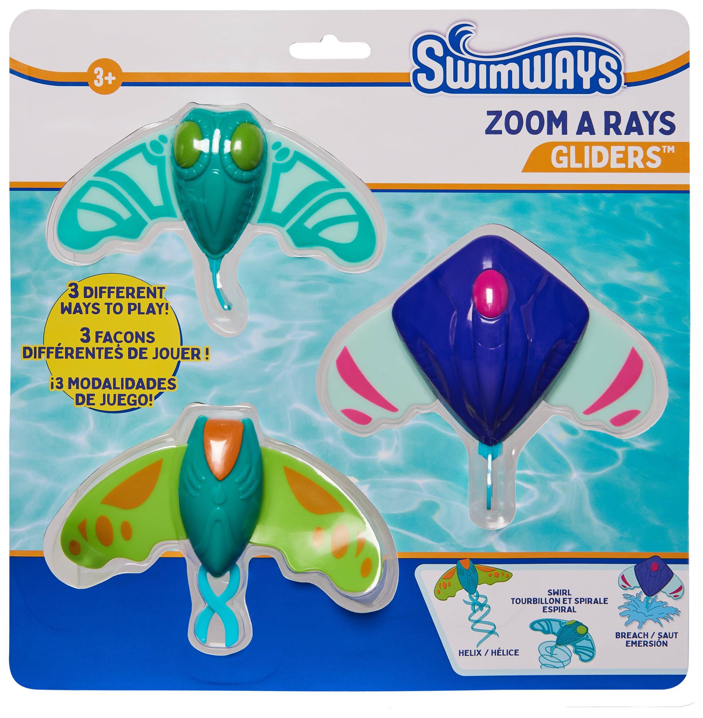 SwimWays Paw Patrol Aqua Shield Blaster, Swimming Pool Accessories & Kids Pool Toys, Paw Patrol Party Supplies & Water Toys for Kids Aged 4 & Up